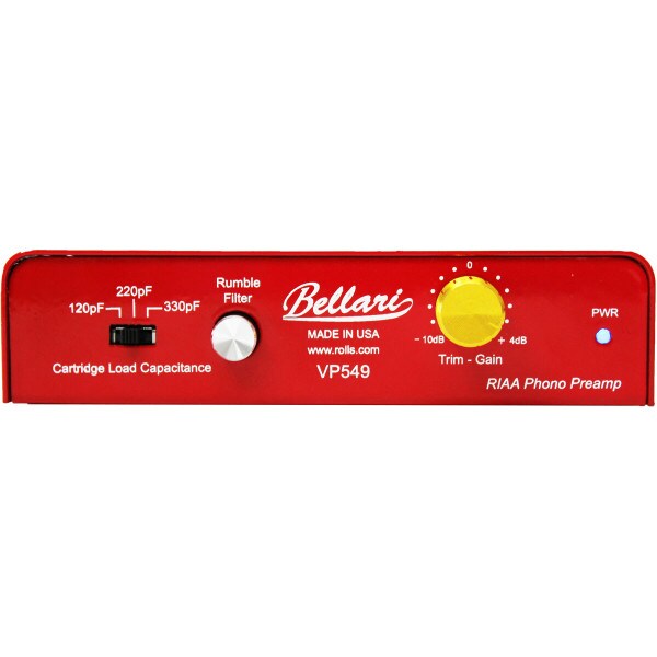 Main product image for Bellari VP549 Phono Preamp with RIAA Equalizatio245-084